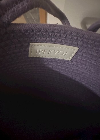 Mor Örgü Kadın Çanta - Görsel 2