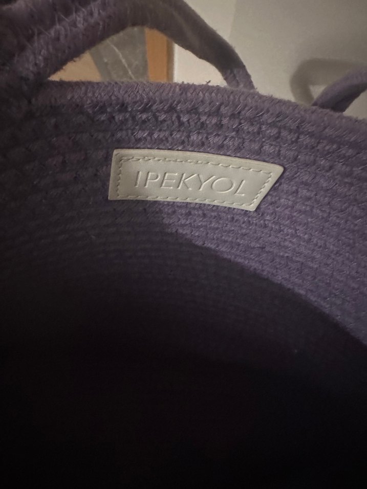 Mor Örgü Kadın Çanta - Görsel 2