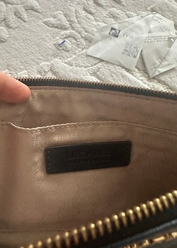 Michael Kors Lacivert Deri Kadın Portföy Clutch - Görsel 2