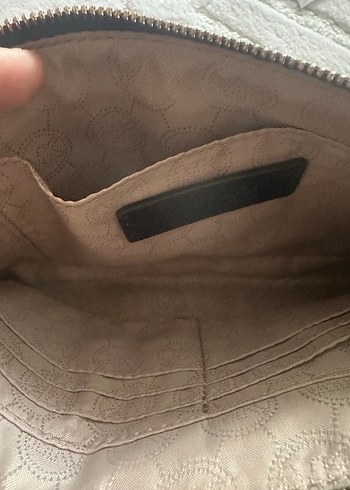 Michael Kors Lacivert Deri Kadın Portföy Clutch - Görsel 3