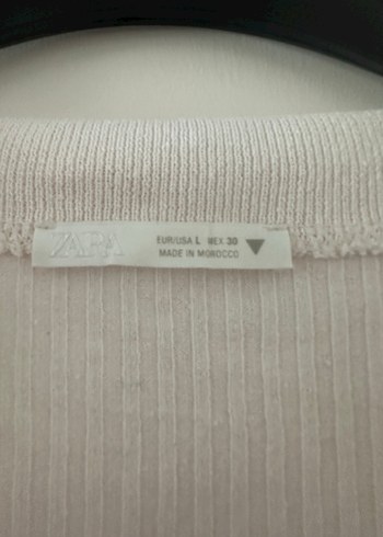 Beyaz Örgü Kadın Uzun Kollu Triko - Görsel 2