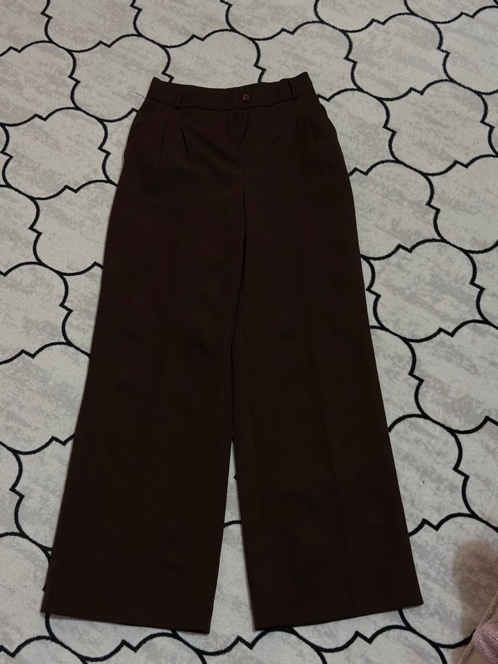 Kahverengi  Kadın Pantolon - Görsel 2