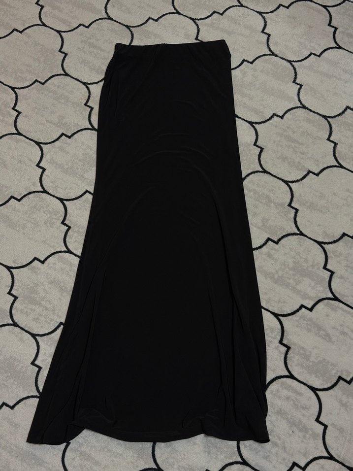 Siyah Uzun Salaş Kadın Etek - Görsel 2