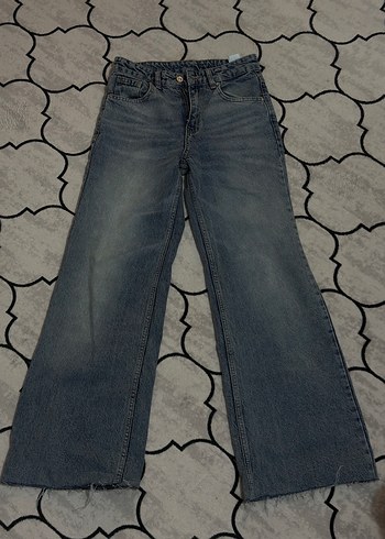 Midi Boy Rahat Kesim Kadın Denim Pantolon - Görsel 4