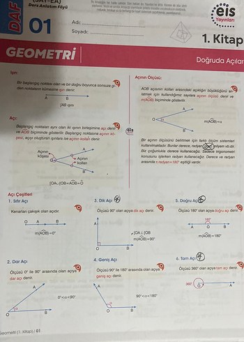  Beden Renk geometri föyleri eis yayınları 1-2