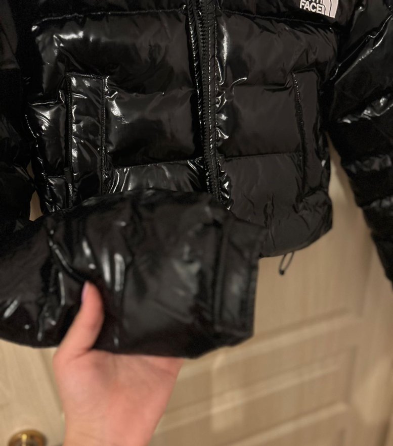 Siyah The North Face Kadın Kısa Mont - Görsel 3