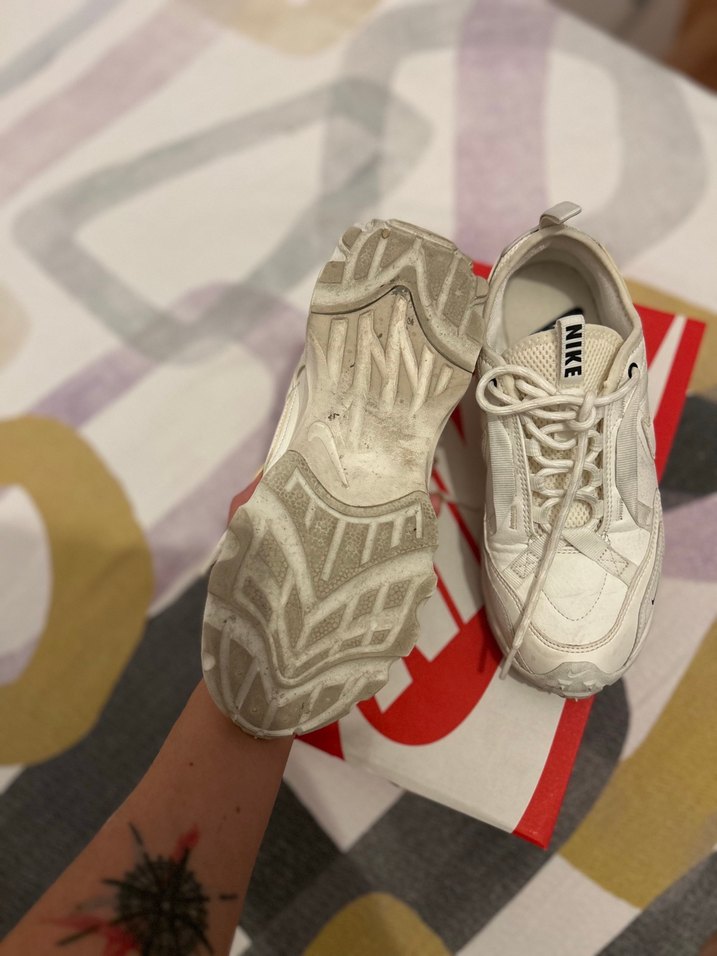 Beyaz Nike Kadın Sneakers - Görsel 3