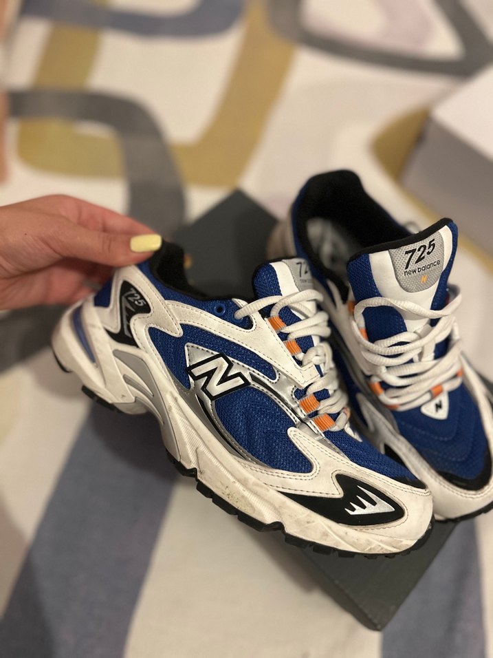 New Balance 725 Lacivert Spor Ayakkabı - Görsel 2