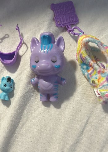 Pastel Mor Mini Figür Anahtarlık barbie cutie reveal - Görsel 2