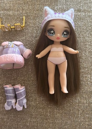 Pastel Bej Na Na Na Bebek Figürü - Görsel 2