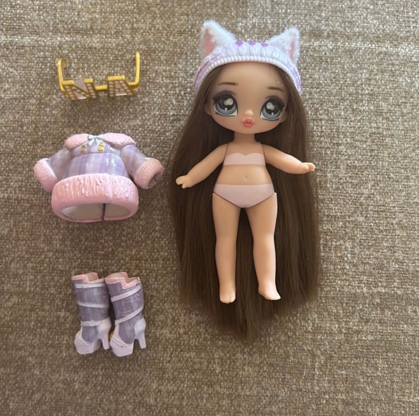 Pastel Bej Na Na Na Bebek Figürü - Görsel 2