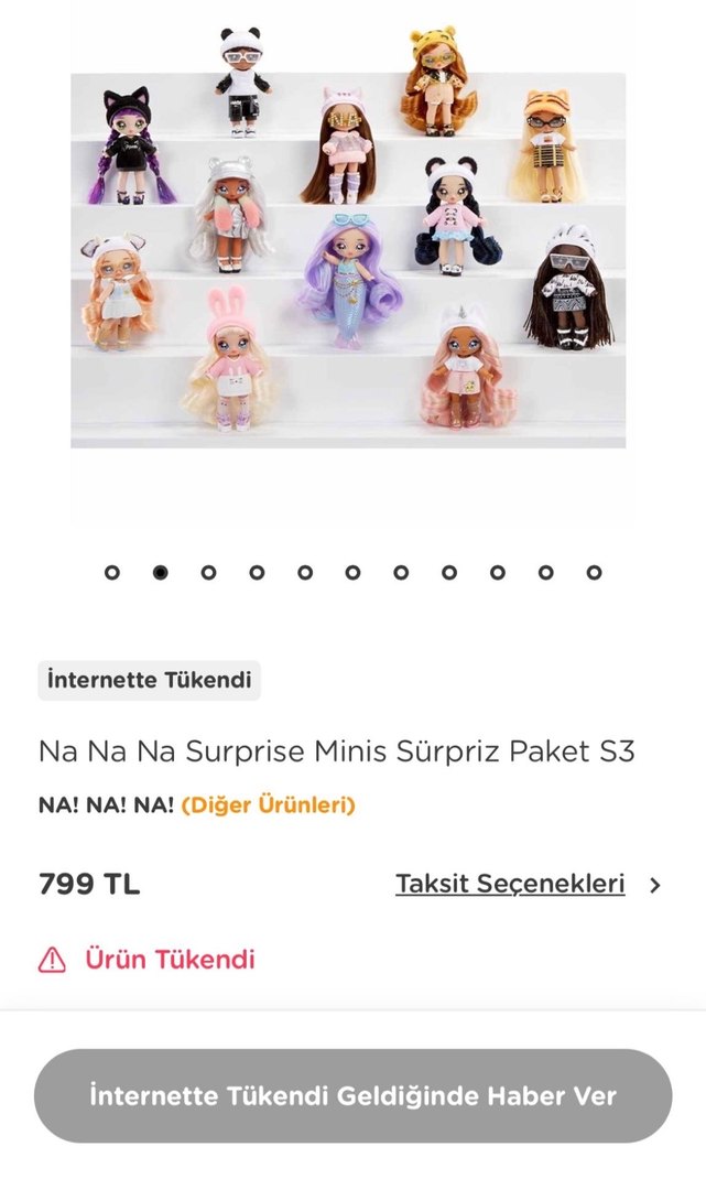 Pastel Bej Na Na Na Bebek Figürü - Görsel 3