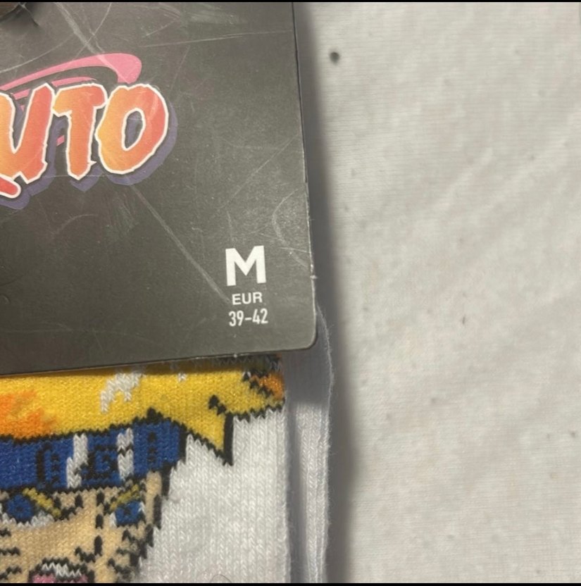 Naruto Desenli unisex çorap PULL&BEAR - Görsel 2