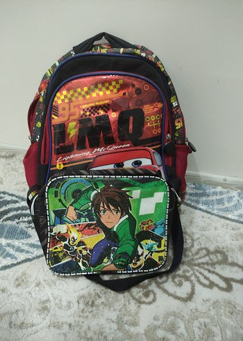 ikili takım çocuk çantası - Görsel 6