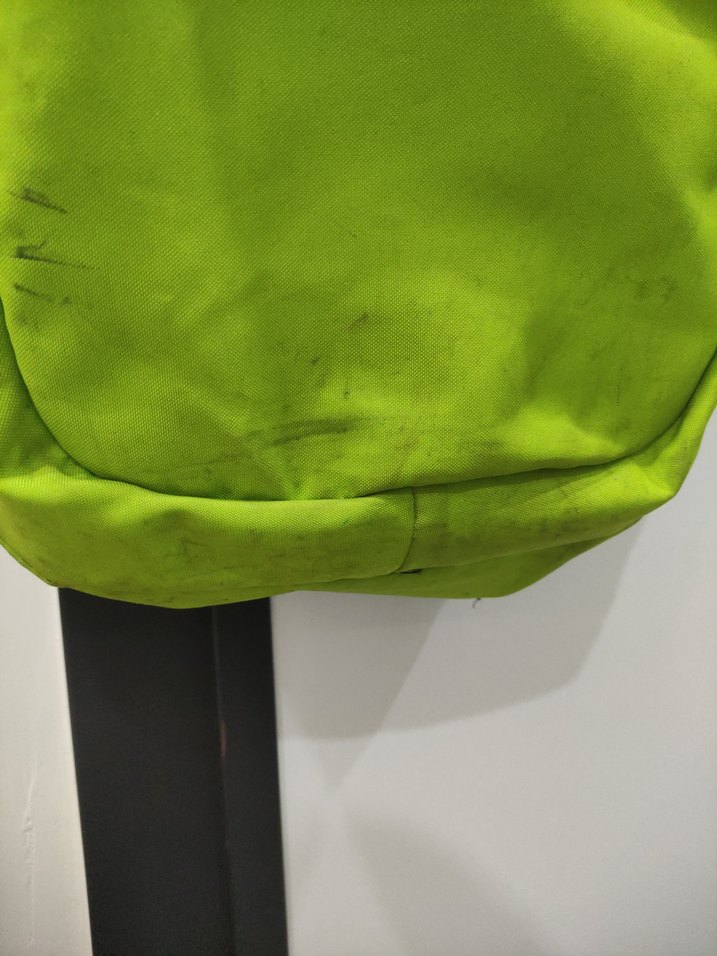 Yeşil Fermuarlı Kadın Sırt Çantası - Görsel 3