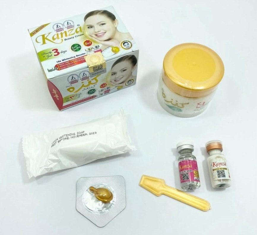 Kanza 5'i 1 Arada Güzellik Kremi ve Beyazlatıcı Serum - Görsel 3