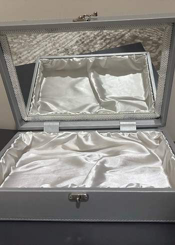 Gri Makyaj Organizer Kutusu - Görsel 3