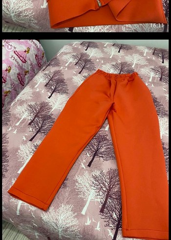 Fermuarlı Kırmızı Uzun Kollu Kadın Tunik - Görsel 2