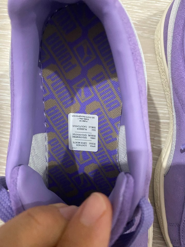 Mor Kadın Sneaker Velcro Bantlı - Görsel 2