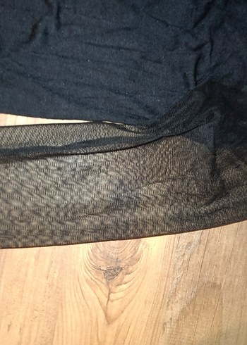 Uzun Kollu Siyah Gotik Hamile Gömlek - Görsel 5