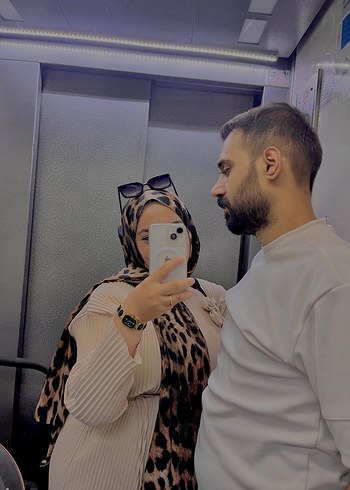 Krem Renkli Kadın Drapeli Suni Kumaş standart bed. Bikez giyildi - Görsel 2