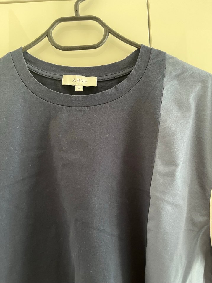 Rahat Kesim Renk Bloklu Erkek Tişört - Görsel 2