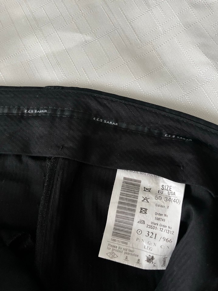 Sarar yün pantolon - Görsel 3