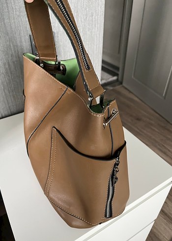 Deri çanta - Görsel 7