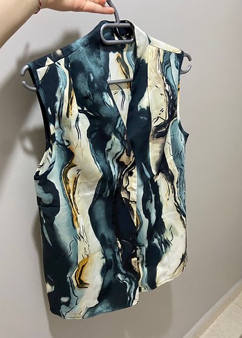 SHEIN V Yaka Dökümlü Kadın Kolsuz Midi Yelek