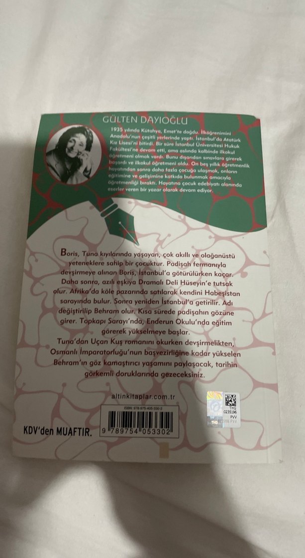 Tuna'dan Uçan Kuş - Gülten Dayıoğlu - Görsel 2