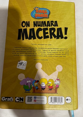 Kral Şakir On Numara Macera Çocuk Kitabı