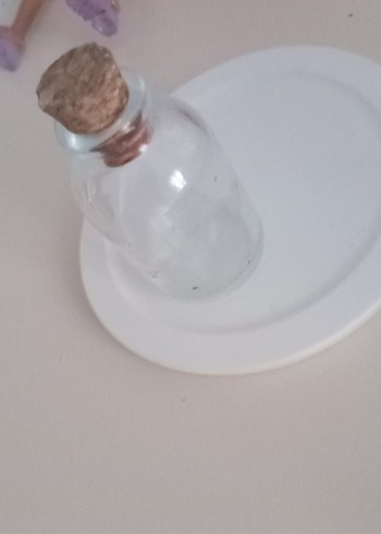 Tıpalı Beyaz Cam  Şişe - Görsel 2