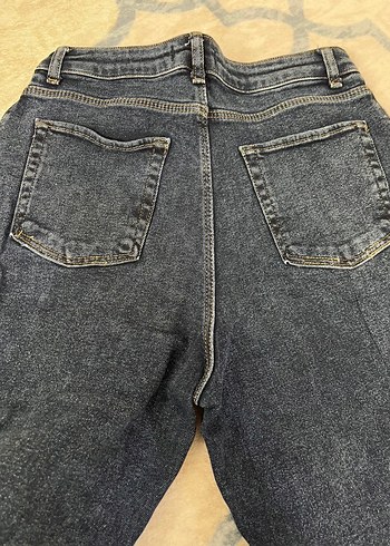 Diğer Düğmeli Kot Kadın Denim Pantolon