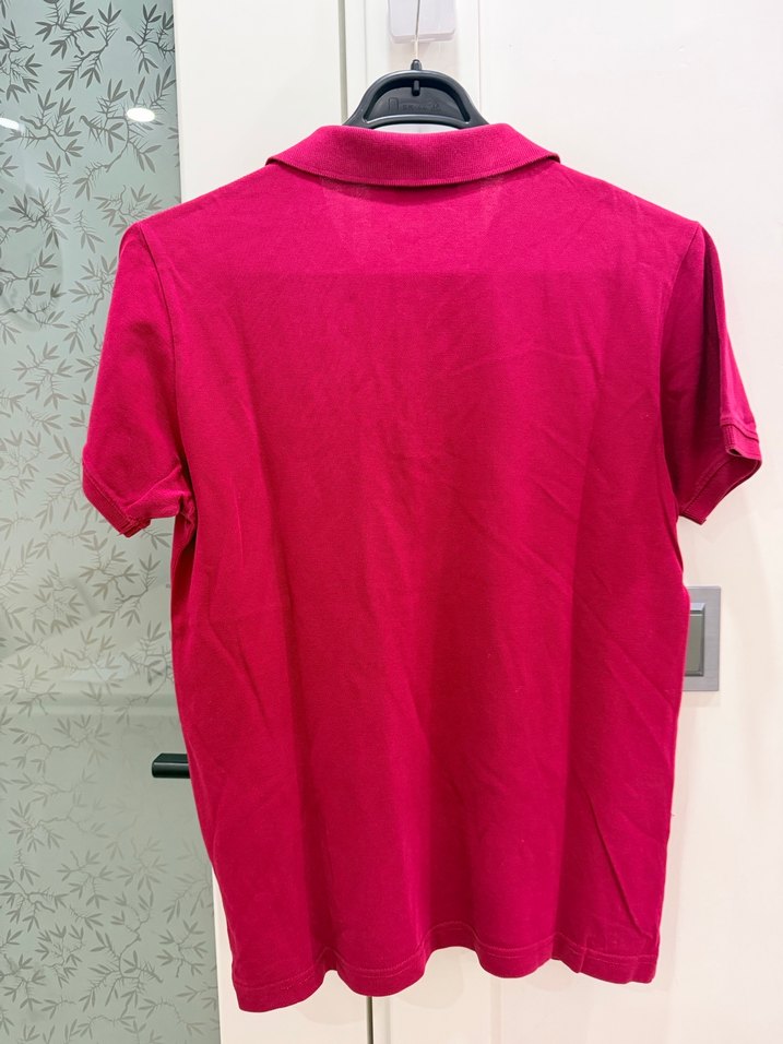 Kırmızı Düğmeli Erkek Polo Tişört - Görsel 3