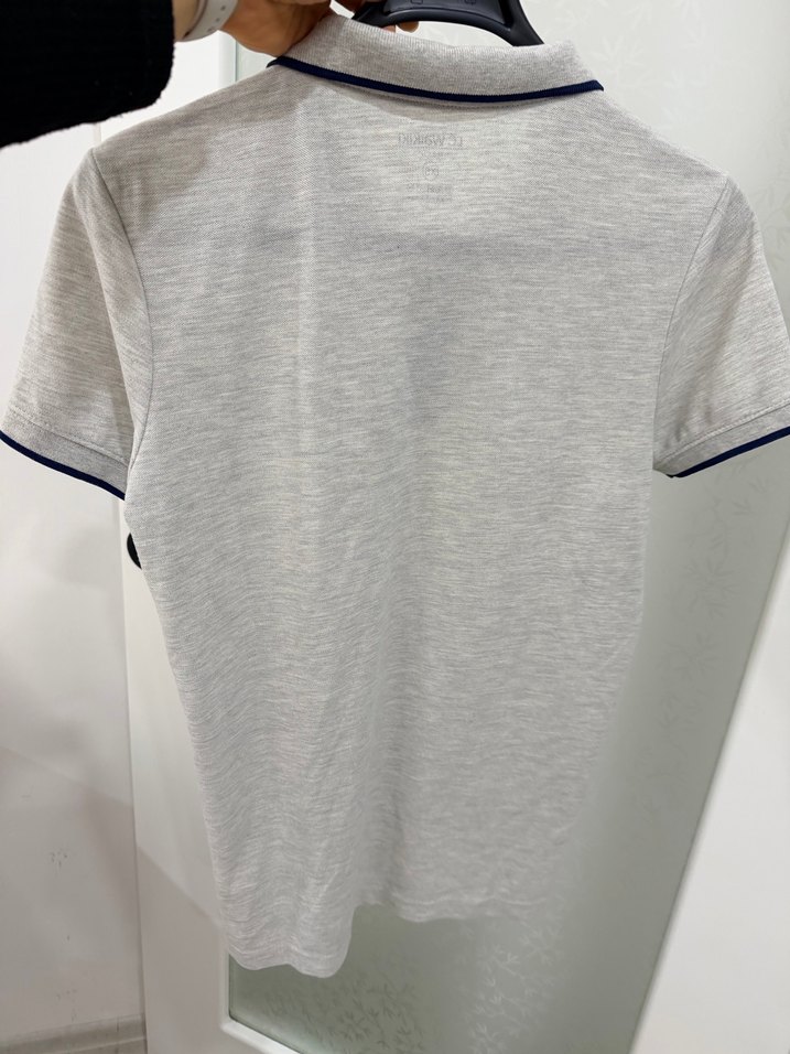 LC Waikiki Gri Erkek Polo Tişört - Görsel 3