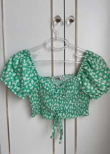 3 tane çiçekli bluz - Görsel 3