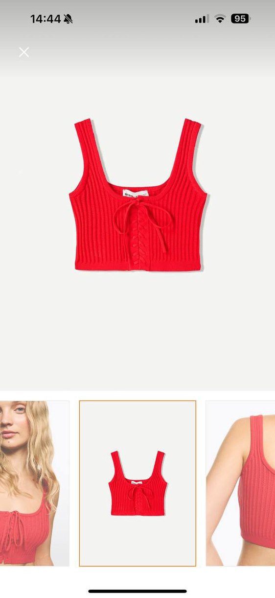 BERSHKA crop top - Görsel 3