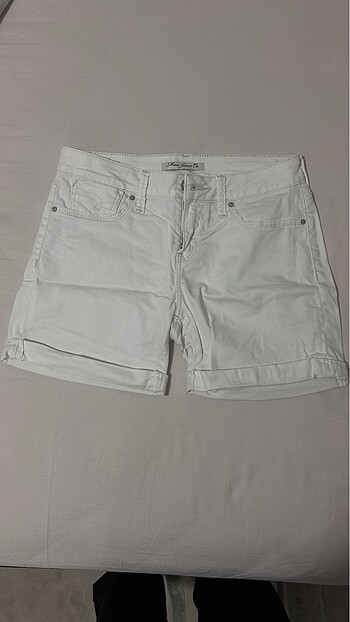 Mavi Jeans Beyaz mini şort