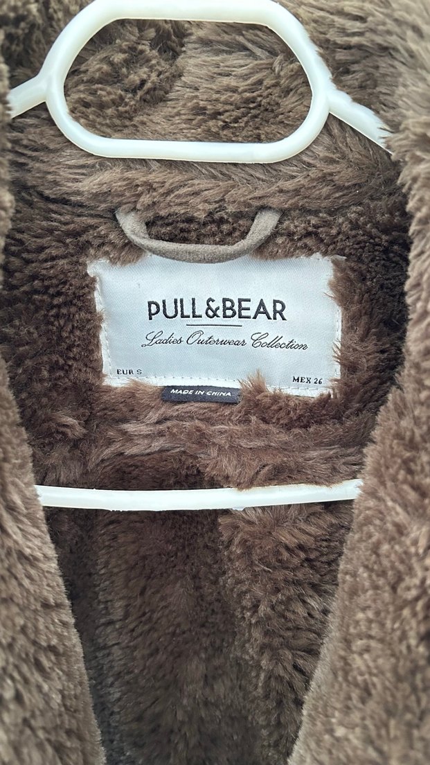 Haki Süet Kürklü Kadın biker mont Ceket - Görsel 3