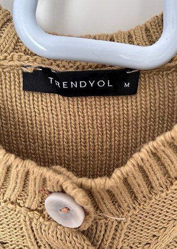 Bej Kadın Triko Hırka - Görsel 5