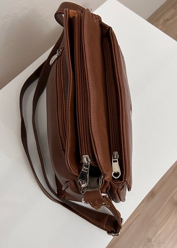 Taba Deri Kadın Çanta - Görsel 3