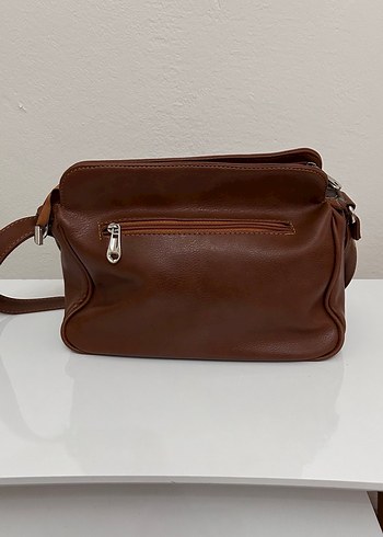 Taba Deri Kadın Çanta - Görsel 4