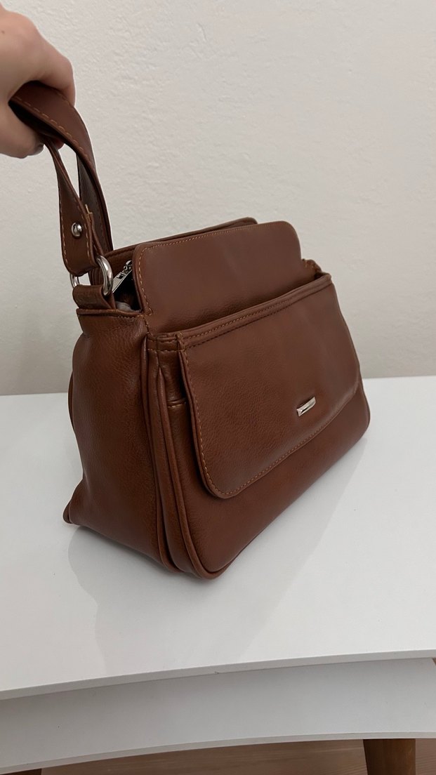 Taba Deri Kadın Çanta - Görsel 2