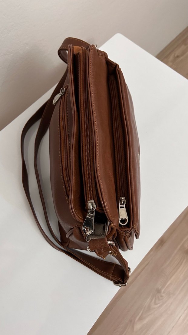 Taba Deri Kadın Çanta - Görsel 3