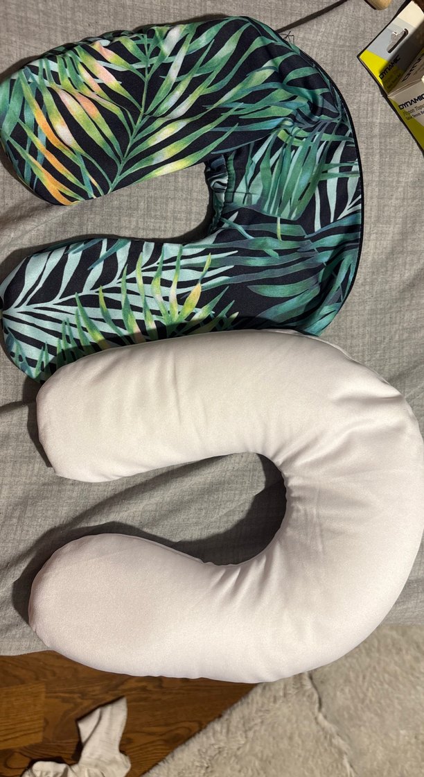 Yeşil Baskılı Boyun Yastığı - Görsel 2