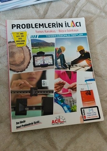 Problemlerin İlacı - Tamamı Çözümlü Testler Kitabı