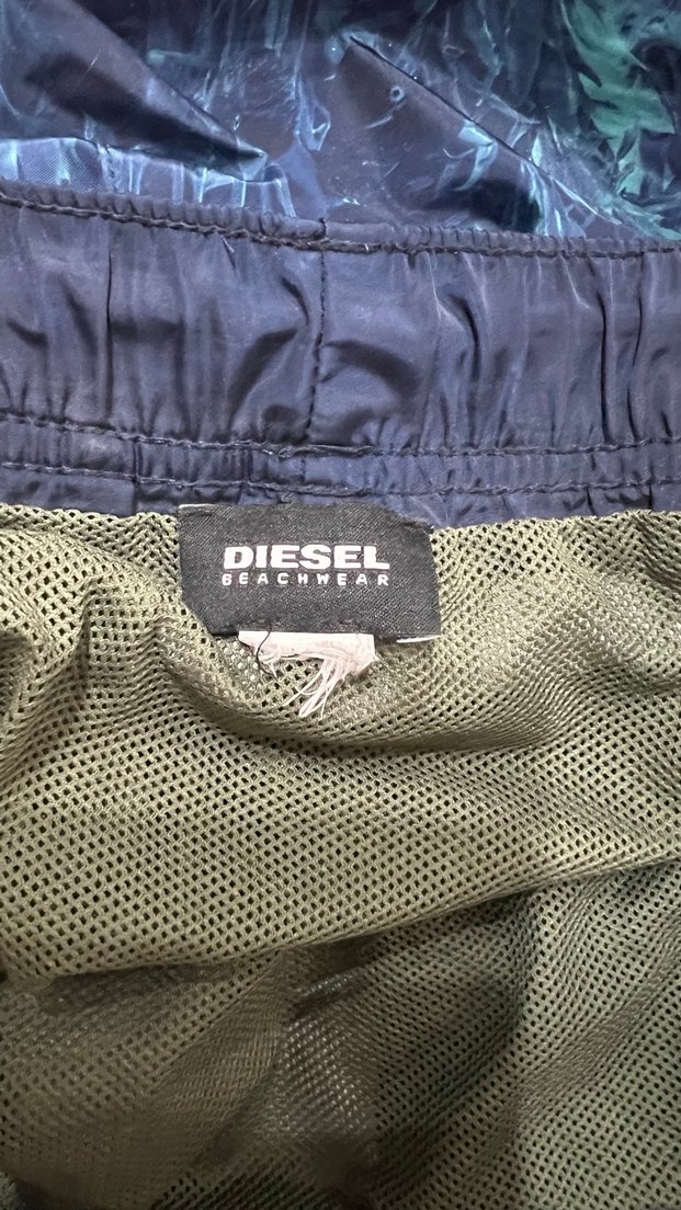 Diesel Erkek Lacivert Kısa Bağcıklı Mayo - Görsel 3