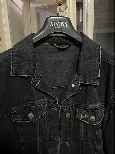 xl Beden Siyah kot ceket