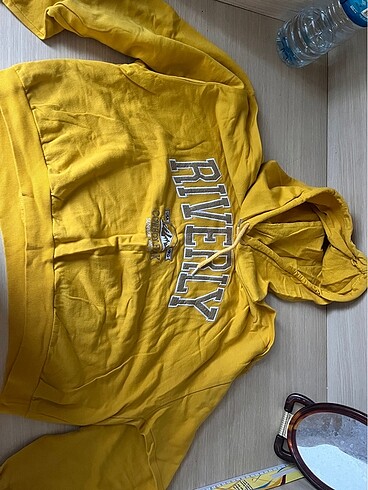 Hardal rengi sweat