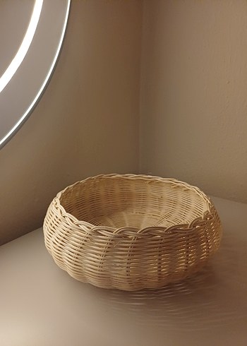 rattan hasır sepet. - Görsel 2